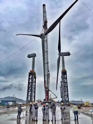 【首映】联合动力珠海桂山海上风电项目吊装纪实